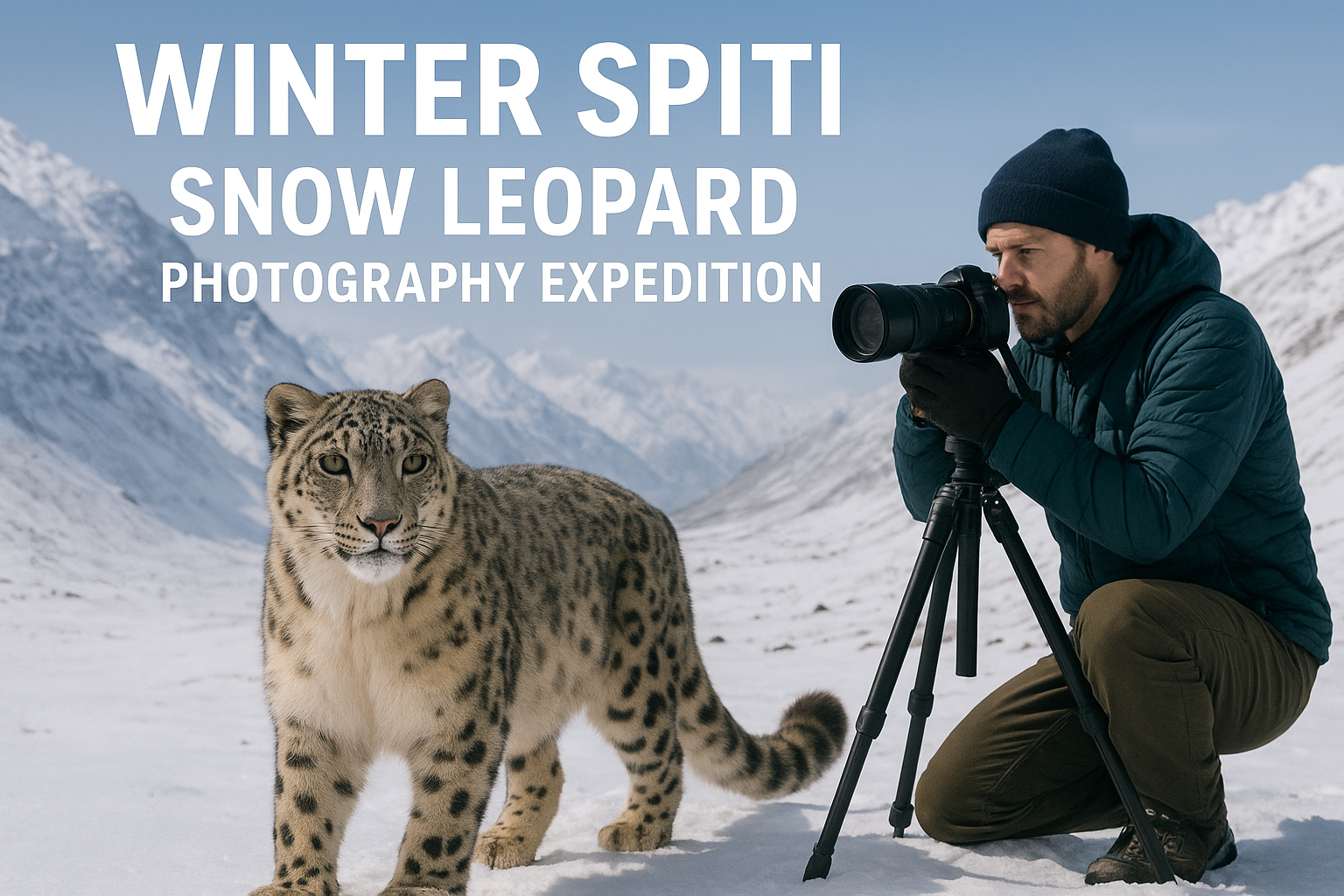 Winter Spiti Snow Leopard Photography Expedition